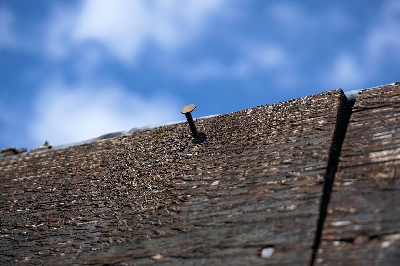 Image - nail board wood old weathered