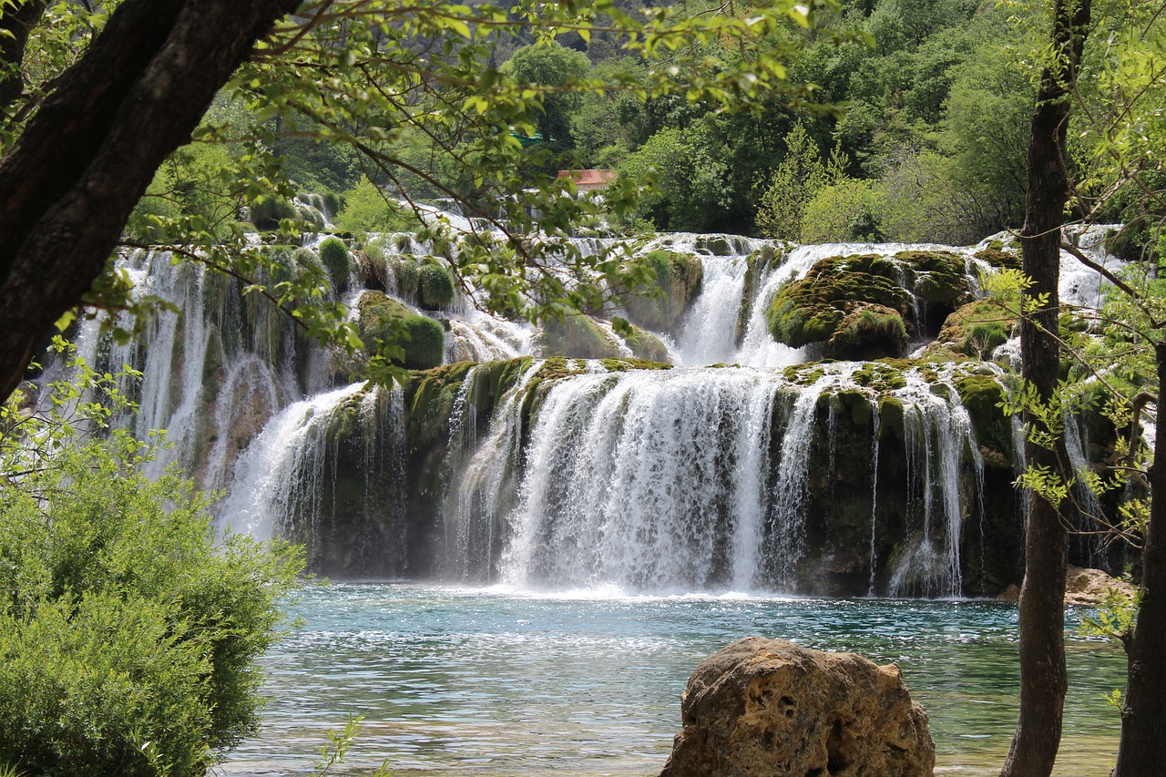 Image - waterfalls national park krka