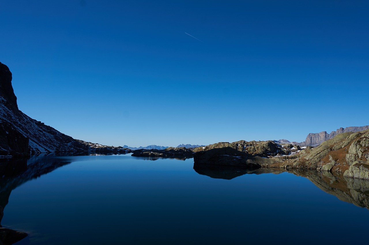 Image - chamonix brevent alps lac cornu