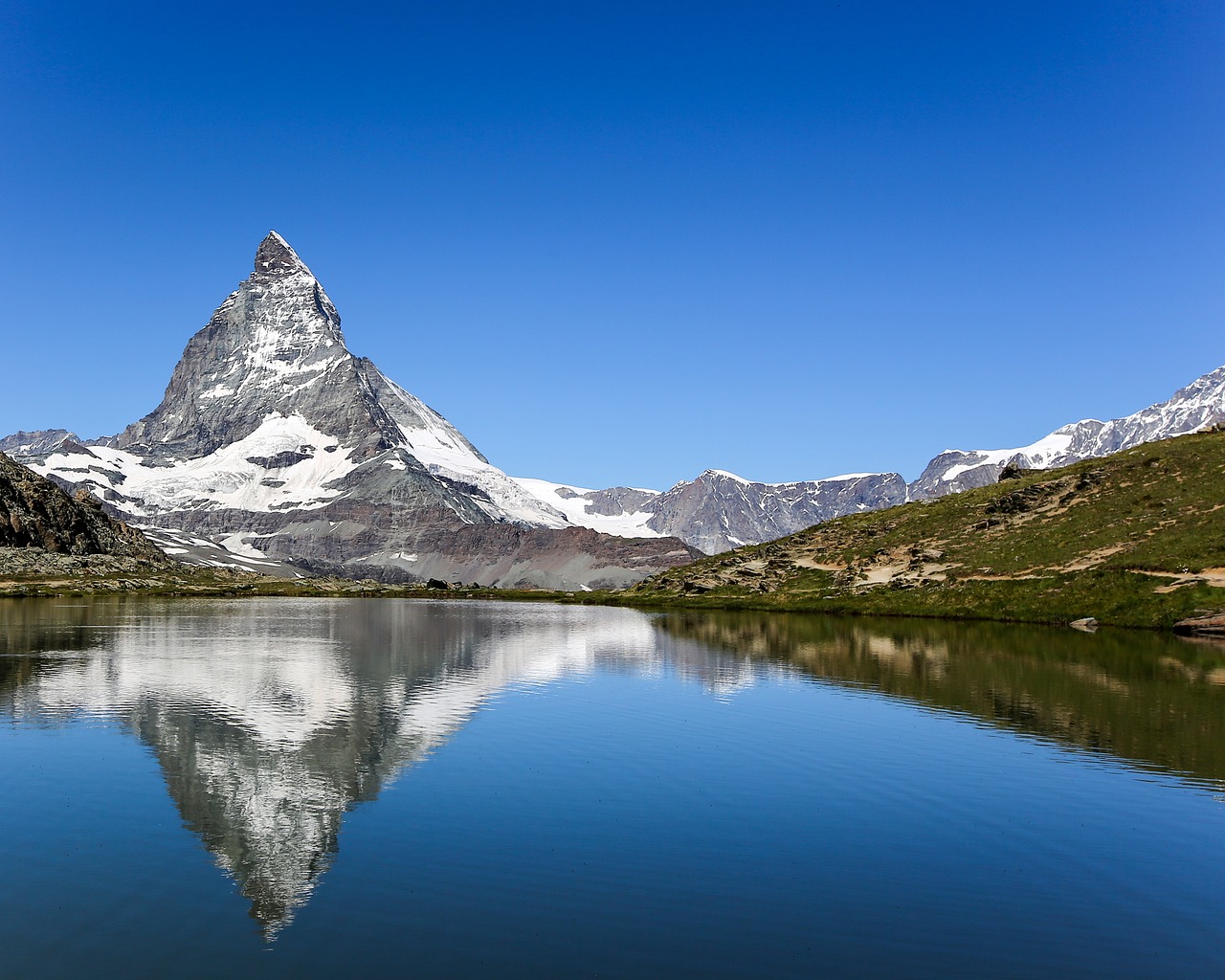 Image - swiss zermatt horn alps mountain