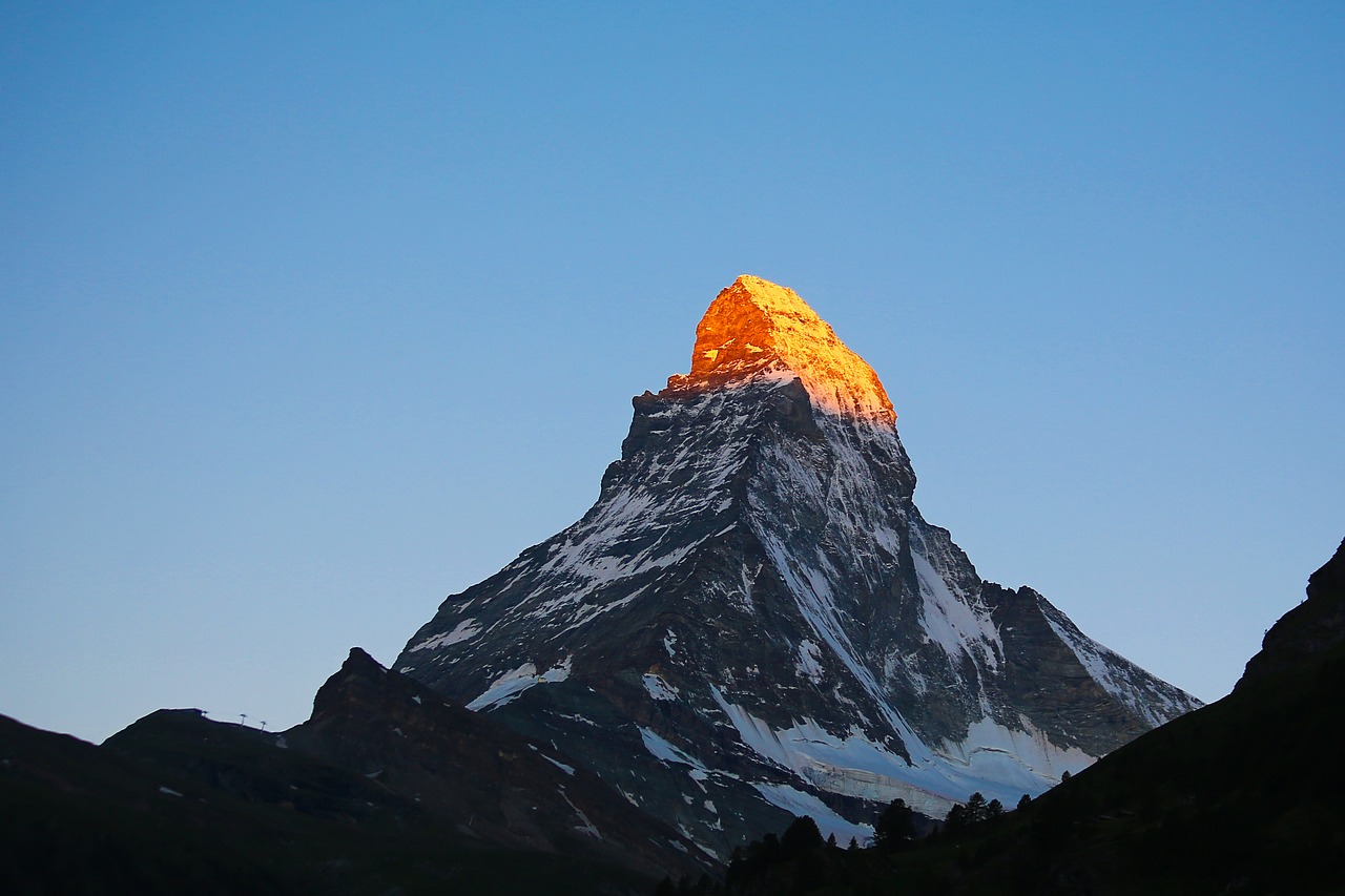 Image - swiss zermatt horn alps mountain