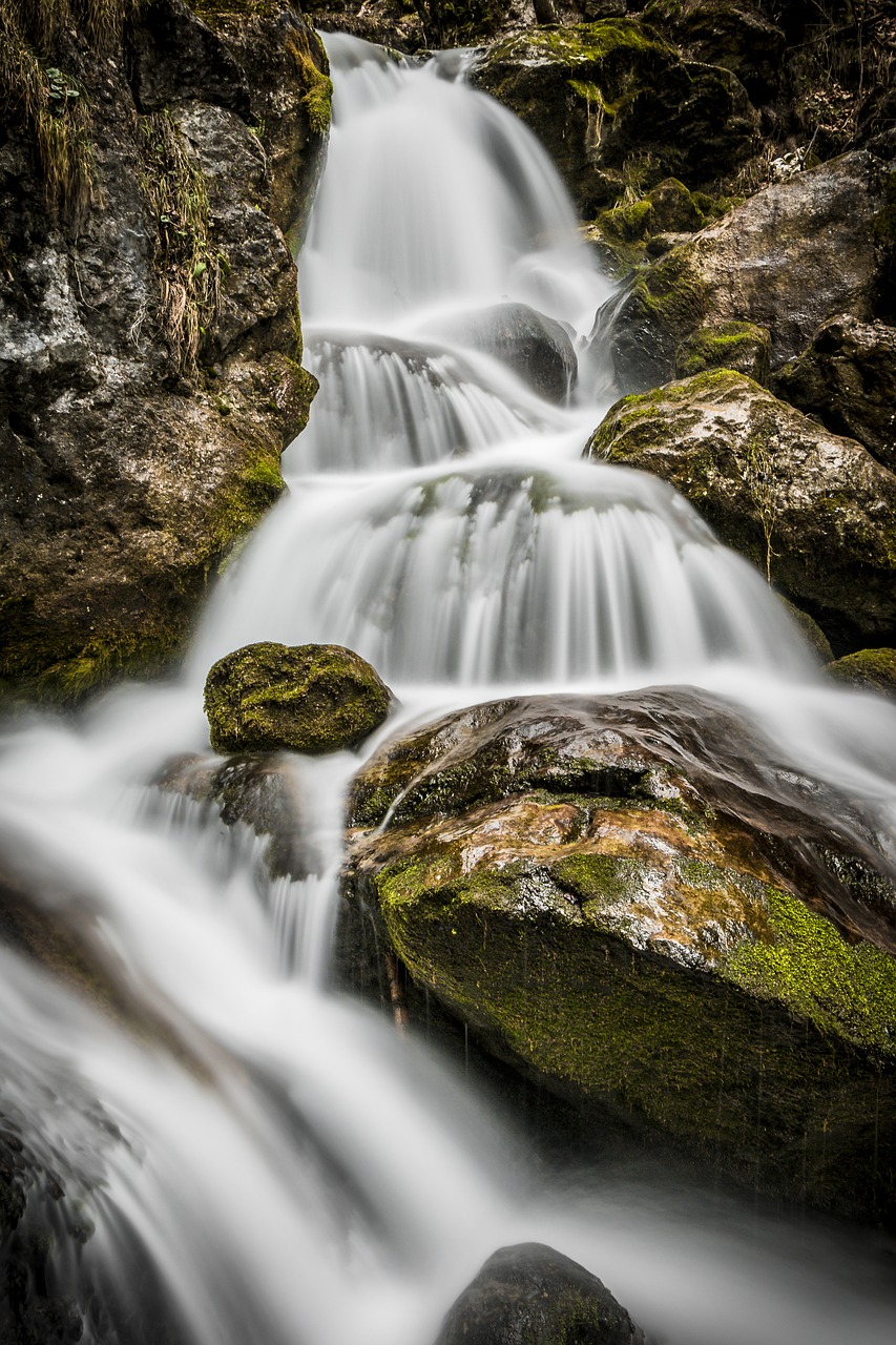 Image - water bach river waterfall nature