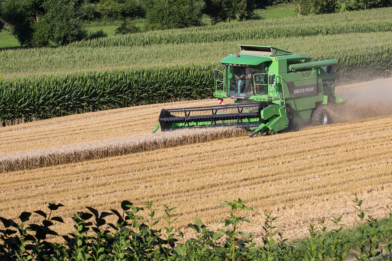 Image - combine harvester harvest harvester