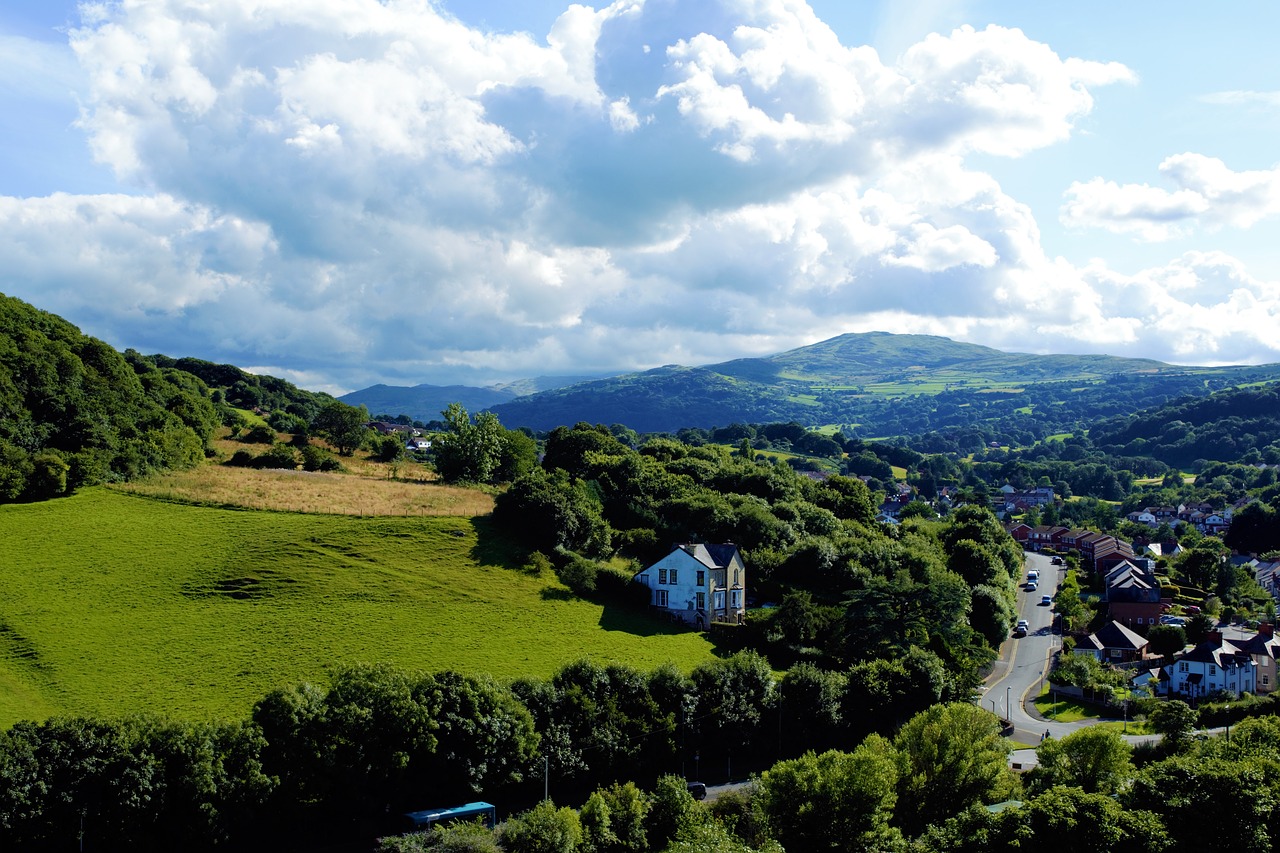 Image - landscape wales nature uk color