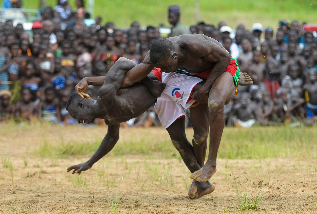 Image - fight wrestlers tradition