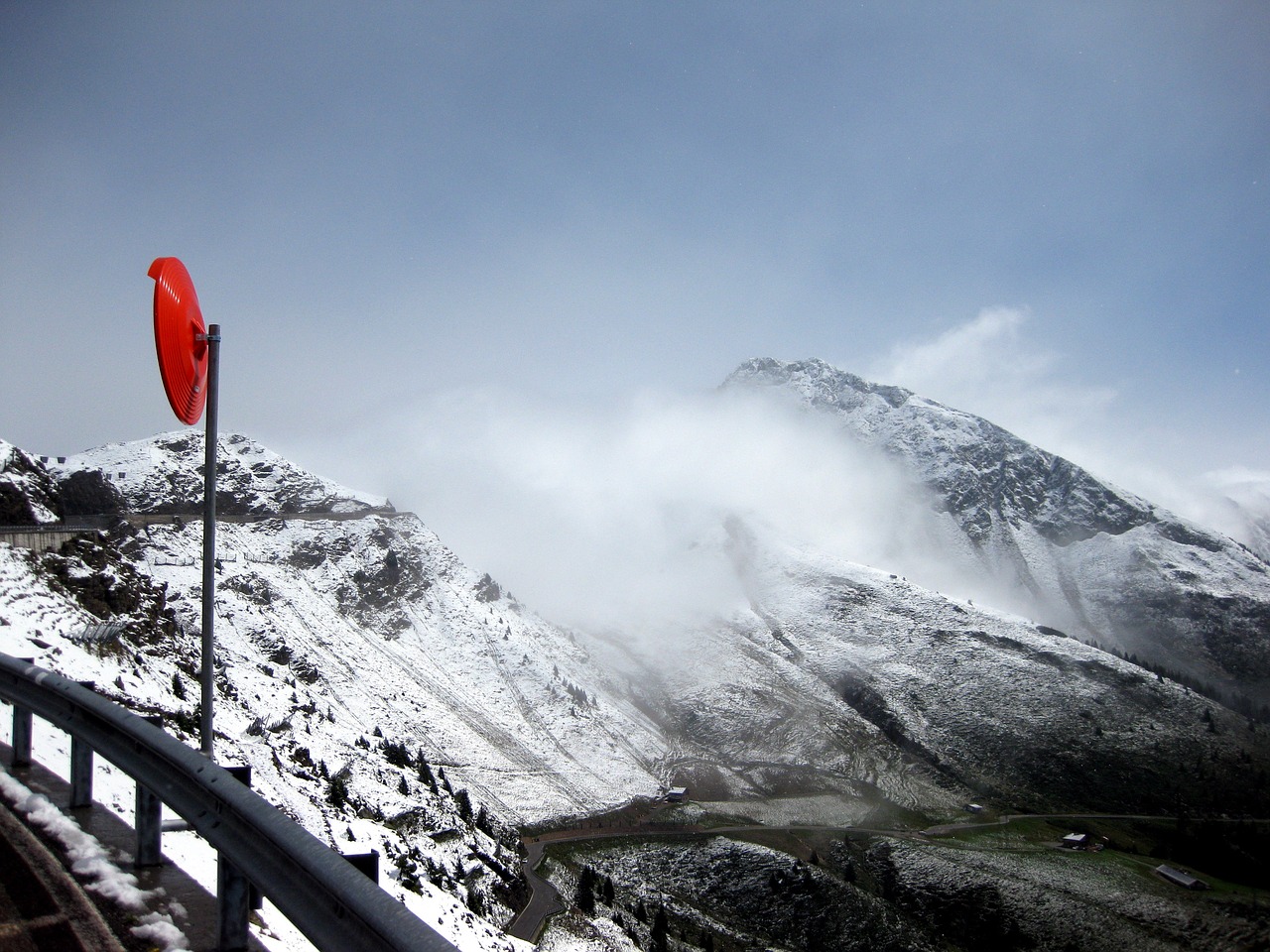 Image - mountains snow winter jaufenpass