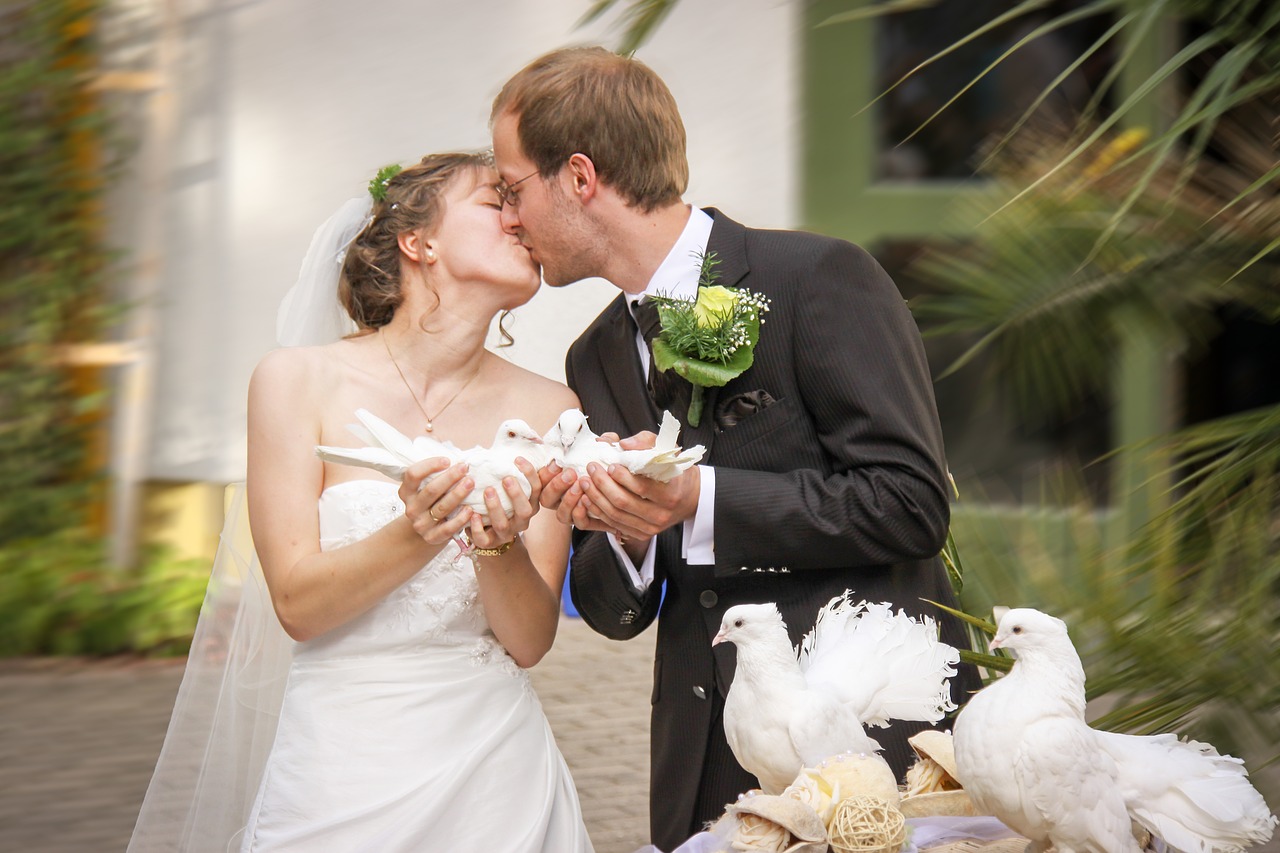 Image - wedding kiss kiss love marry