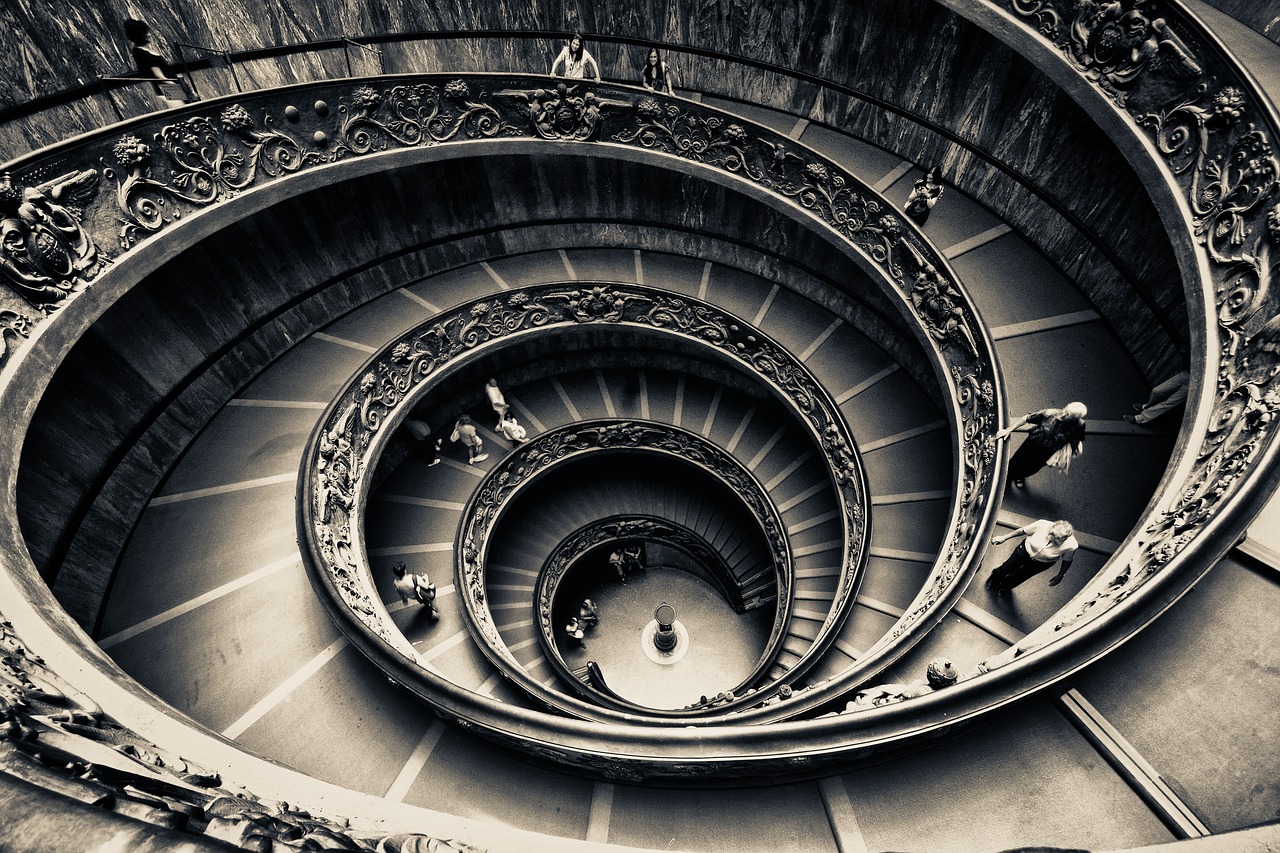Image - rotate stairs spiral