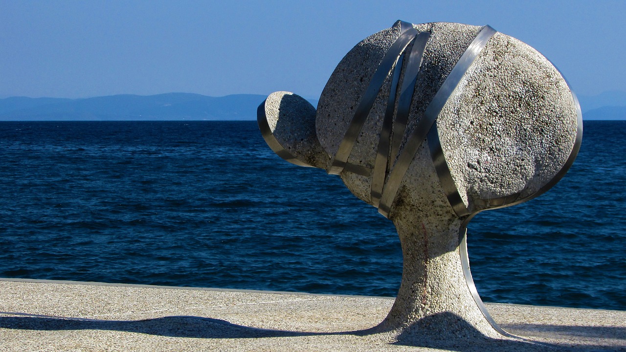 Image - greece volos anavros park sculpture