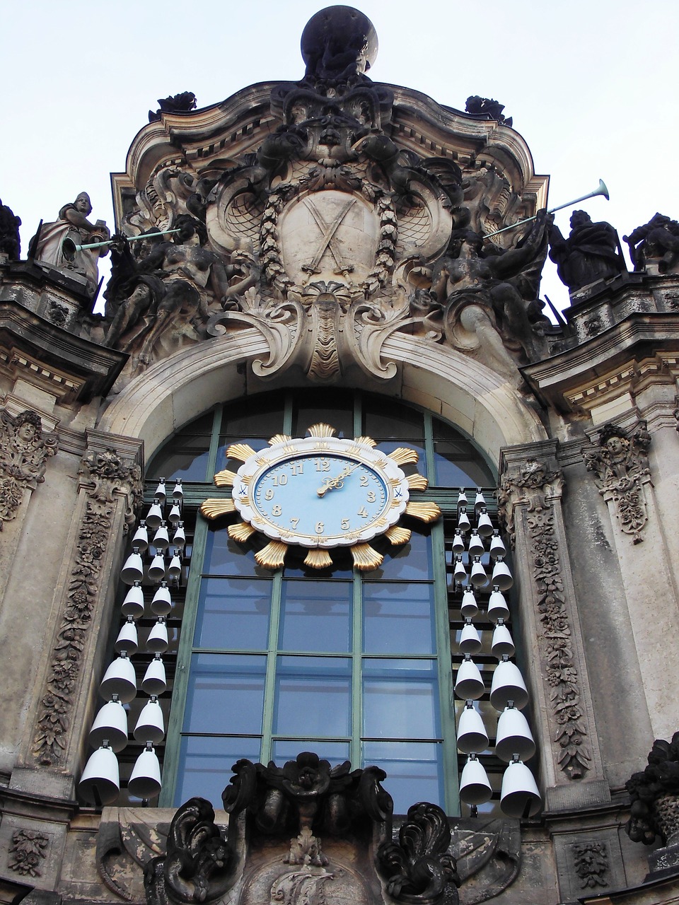 Image - clock dresden building architecture