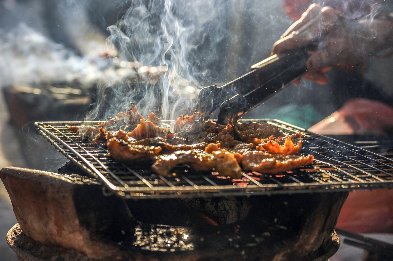 Image - smoke bbq barbecue grill grilled