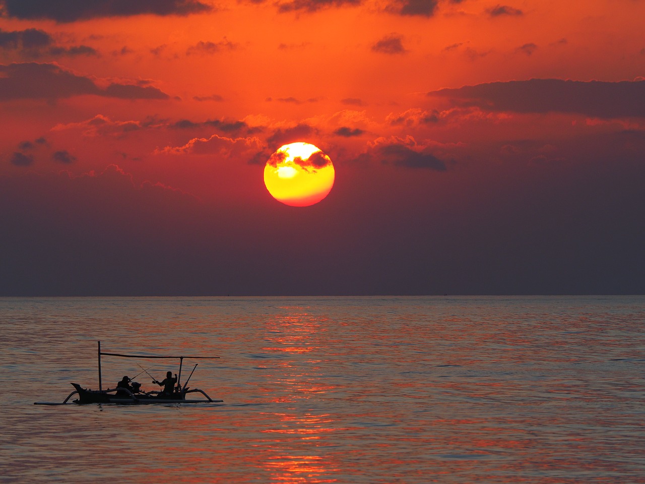 Image - sunset sunrise afterglow