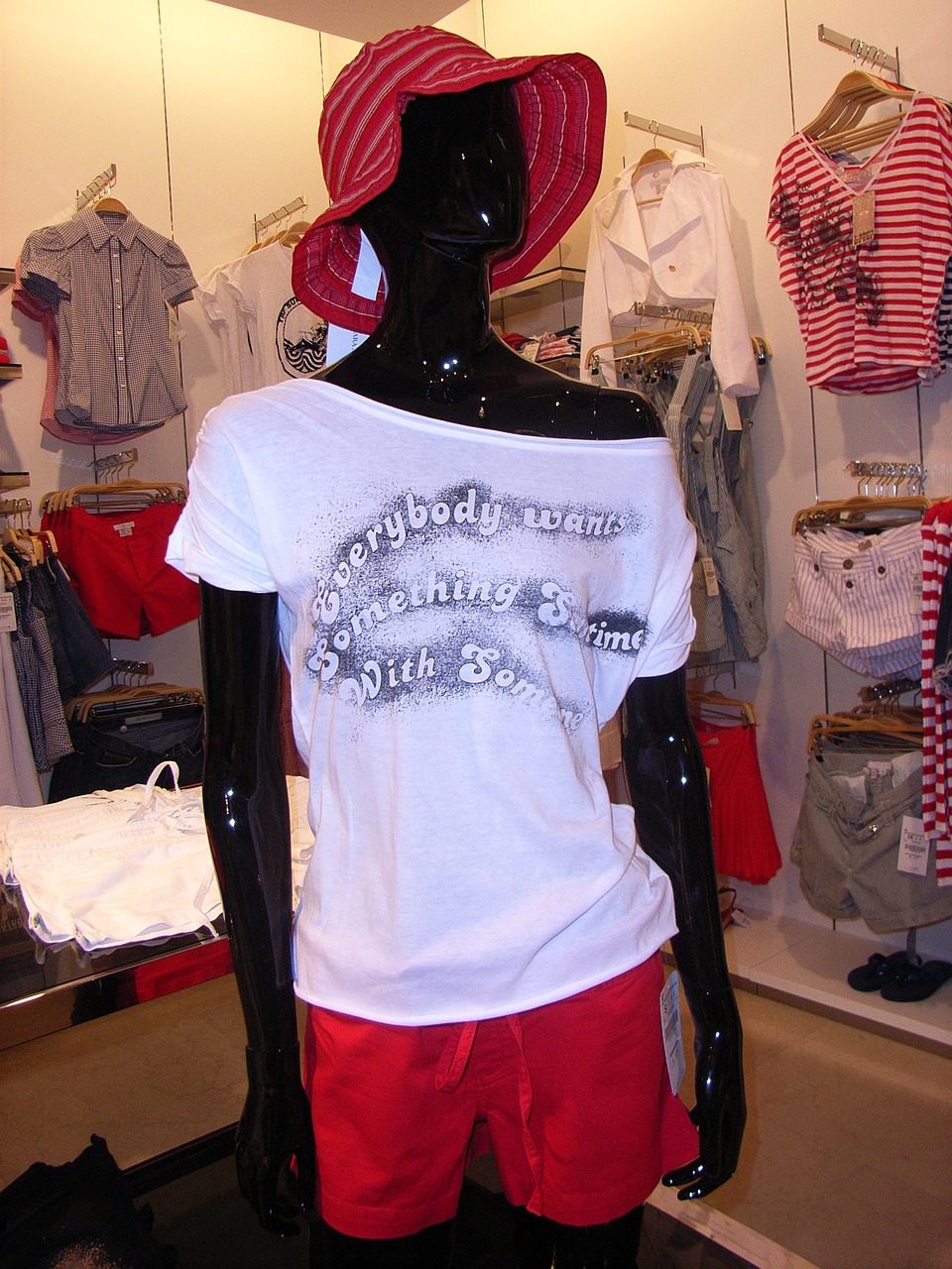 Image - doll display dummy dressed up