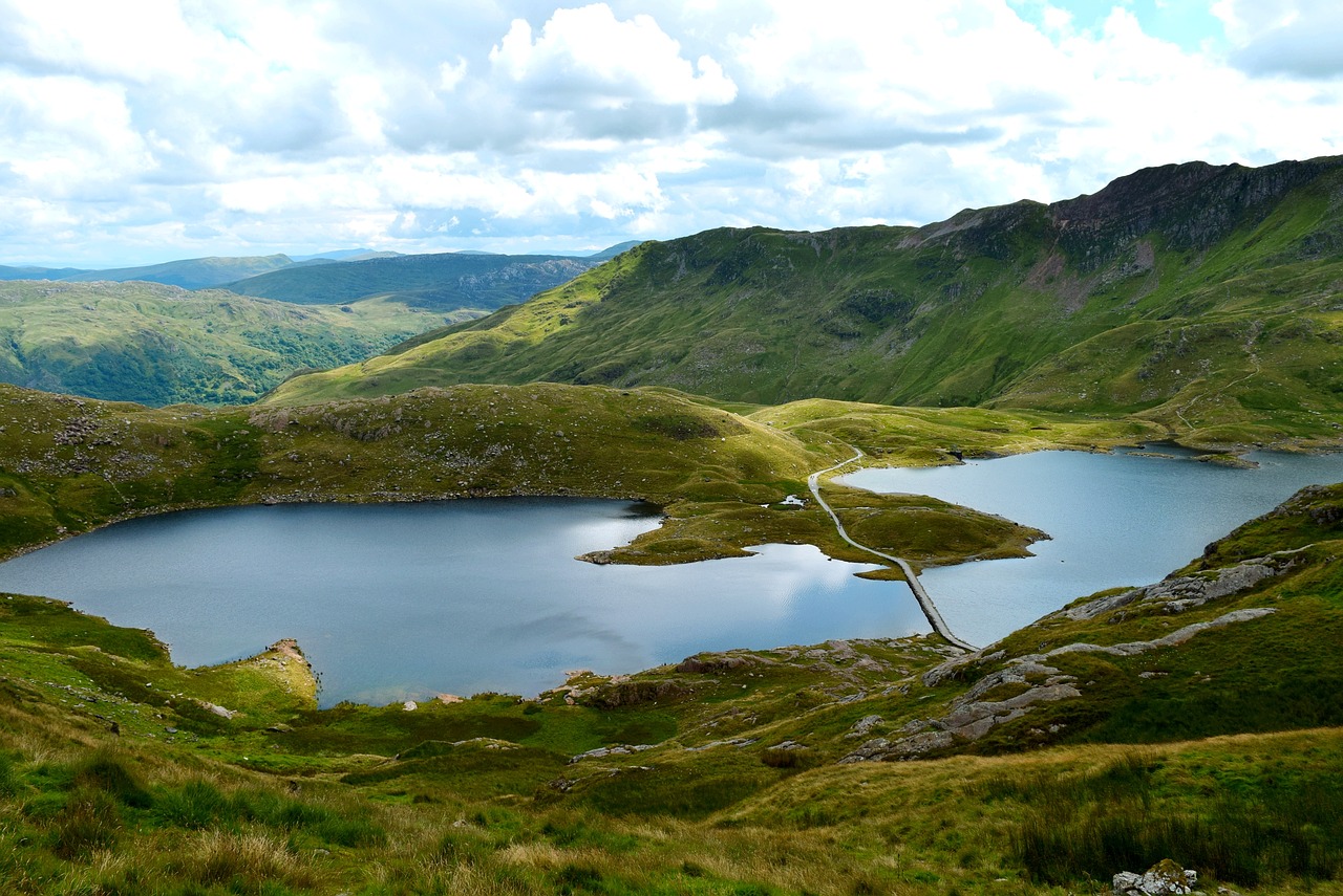 Image - landscape snowdonia wales national