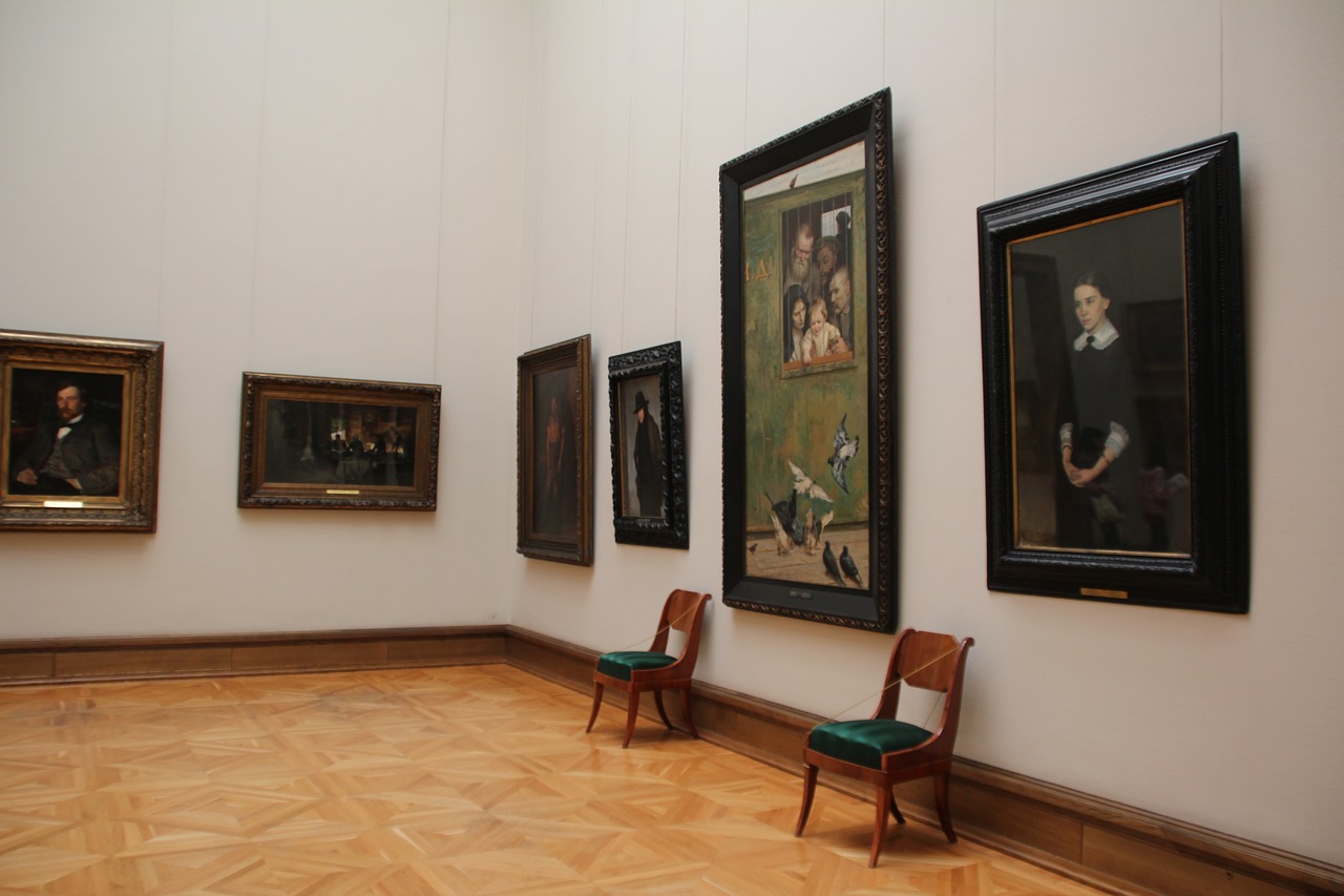 Image - museum chairs painting