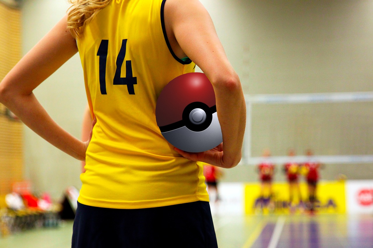 Image - pokémon go pokemon volleyball poke