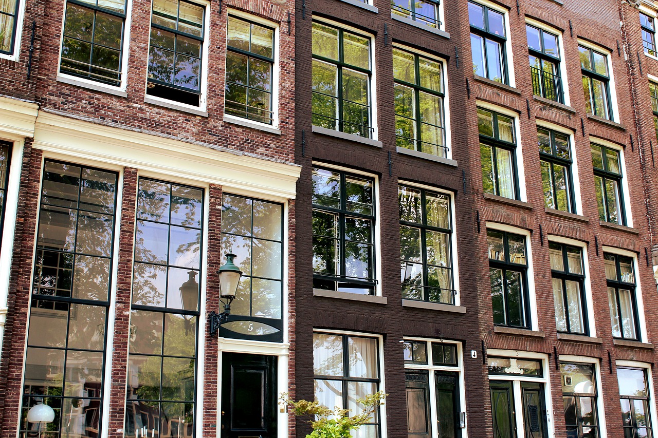 Image - amsterdam house window architecture