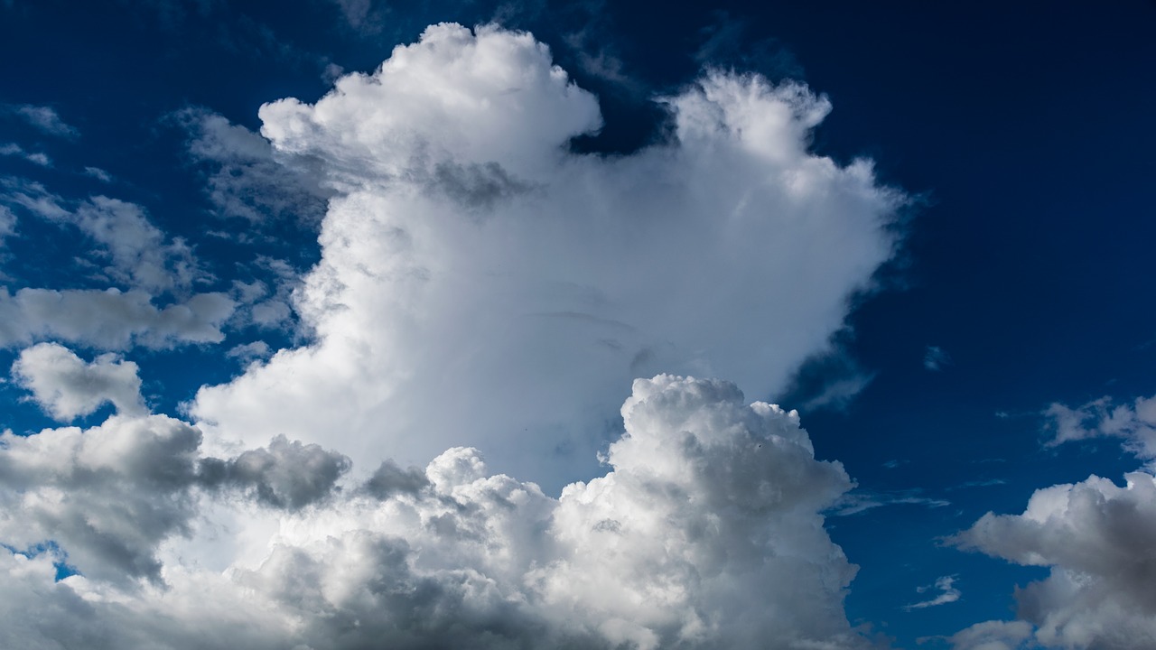 Image - blue sky clouds cloudporn weather