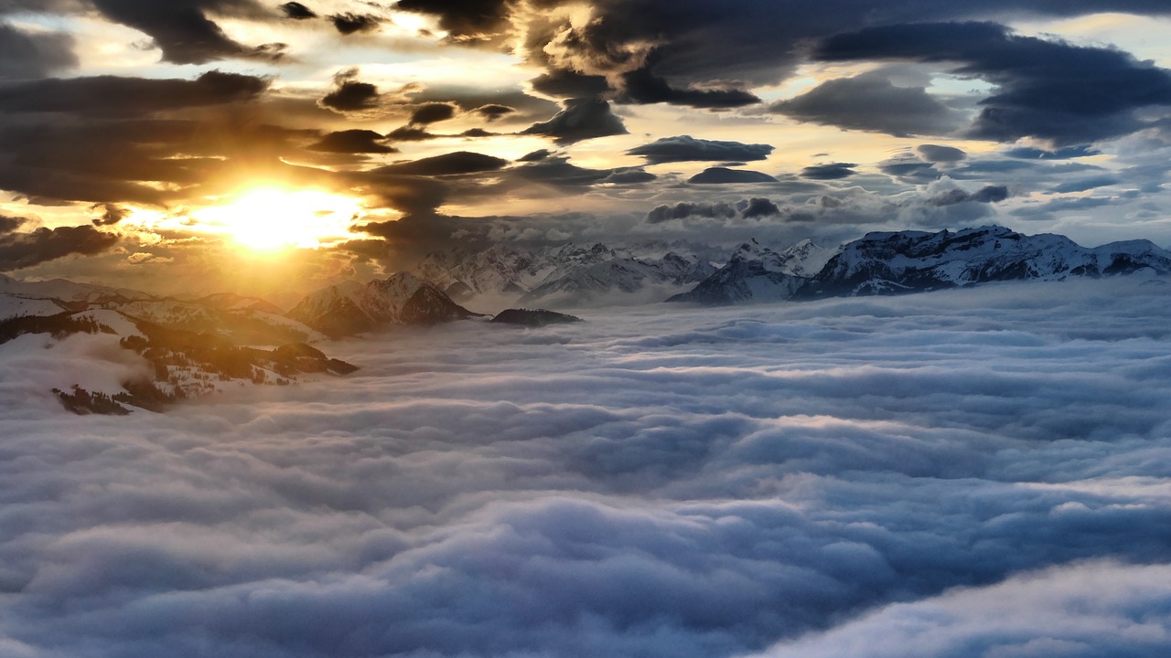 Image - high salve austria sunset