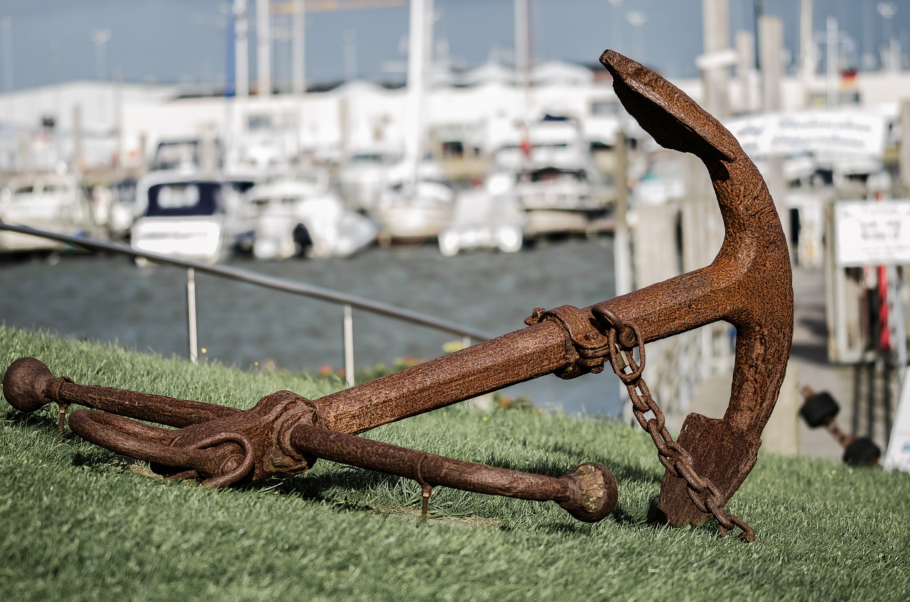 Image - shipping anchor ship port old