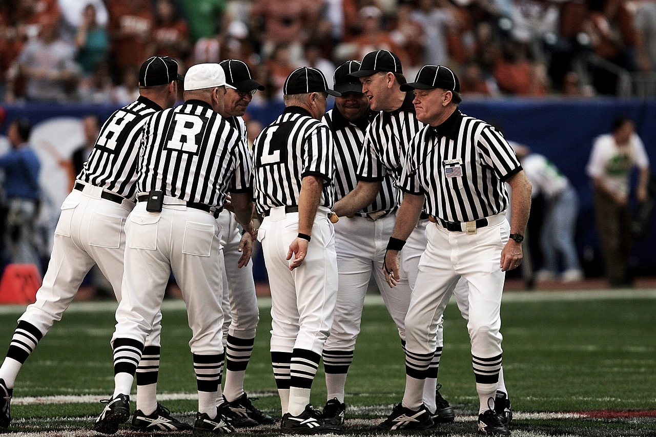 Image - american football referee team