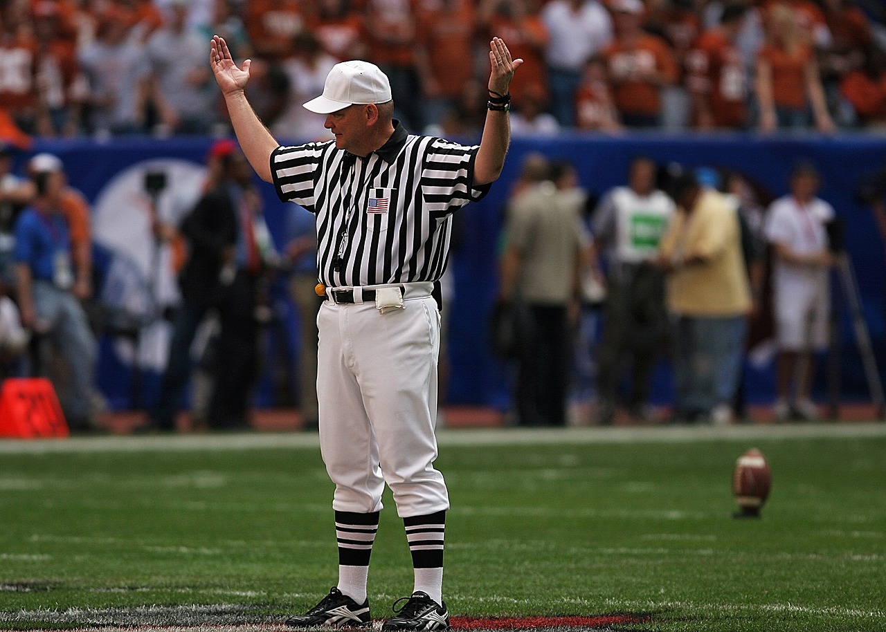 Image - referee american football game