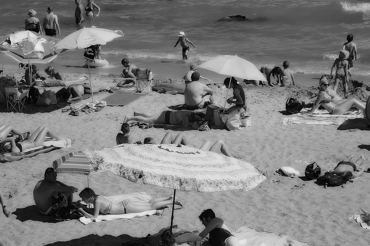 Image - beach sea sand relax mediterranean