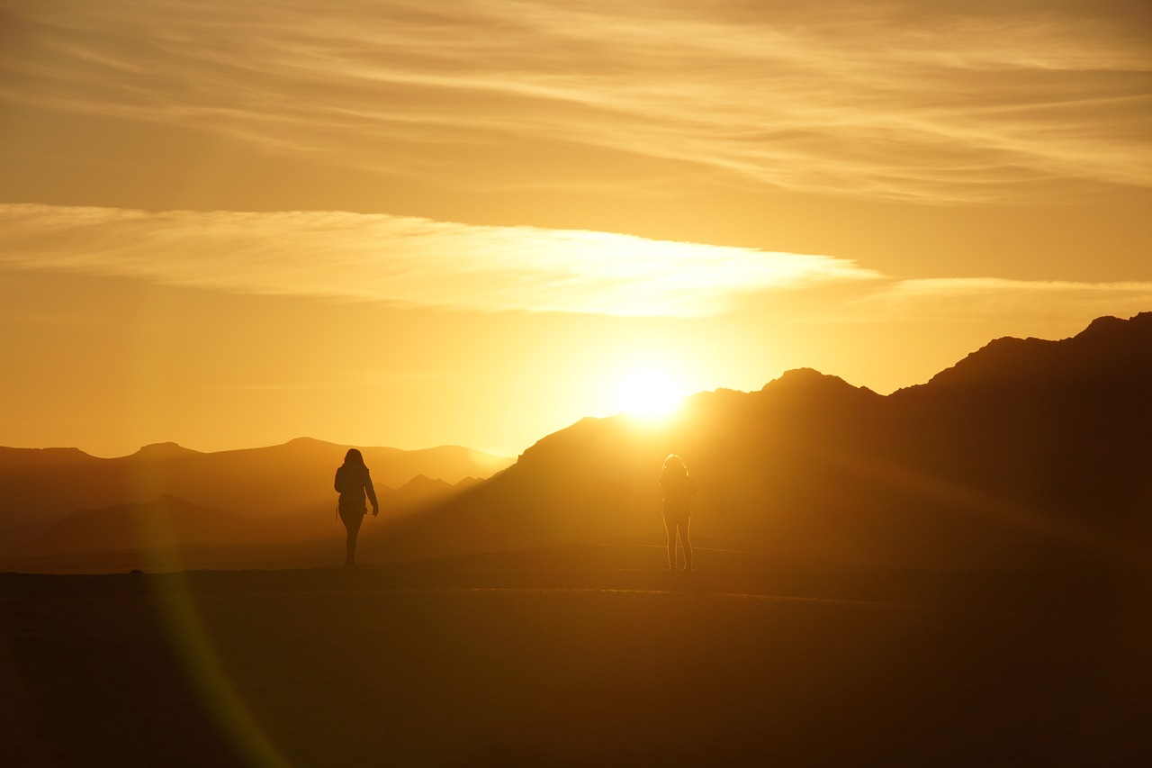 Image - sunrise morocco desert