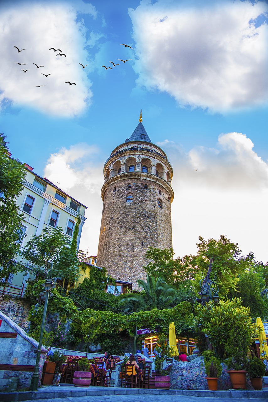 Image - wiev tower landscape istanbul sky