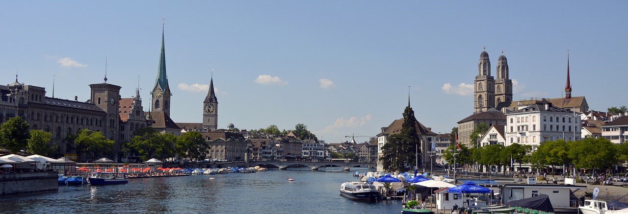 Image - zurich limmat river water