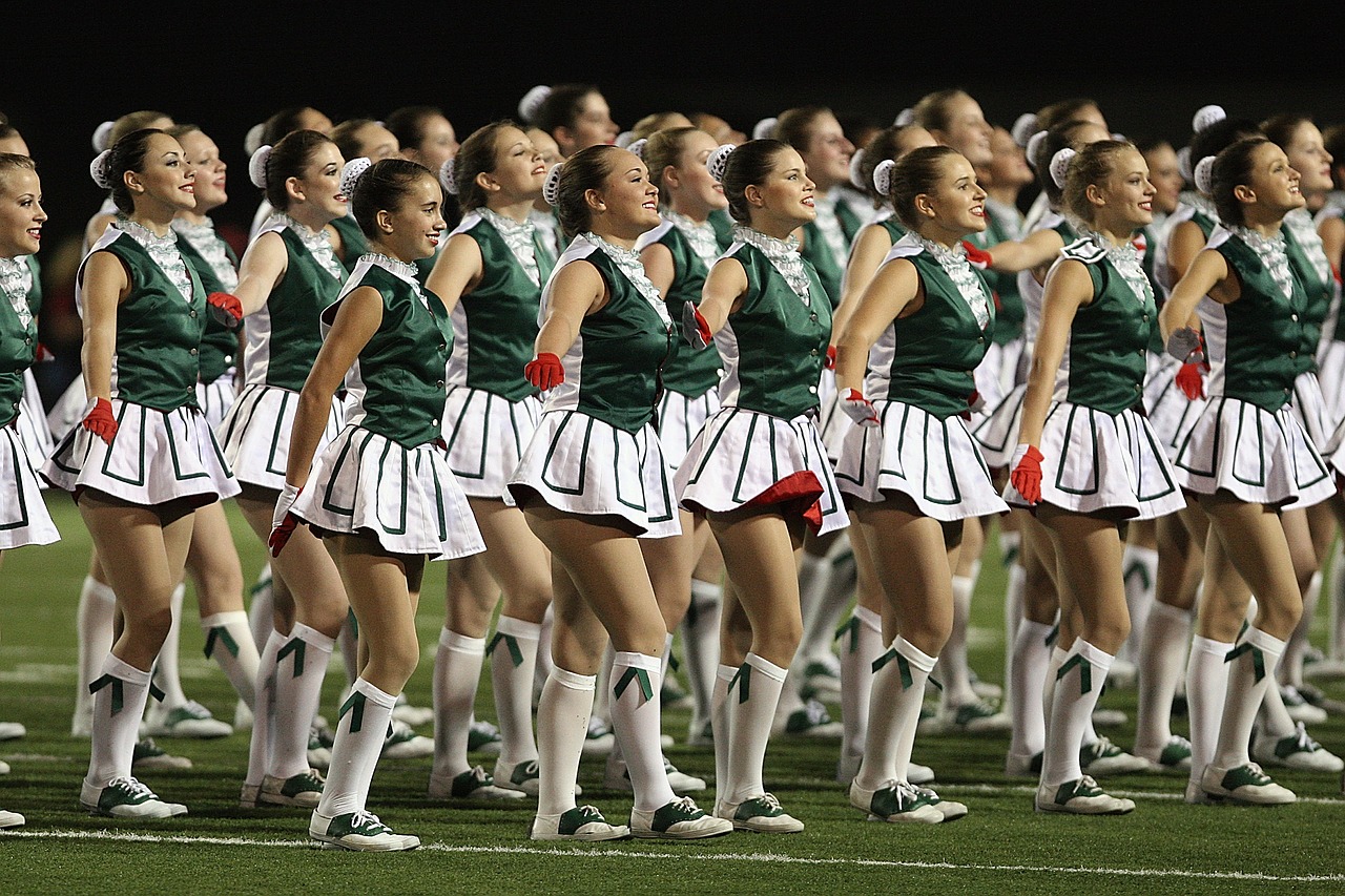 Image - high school drill team girls