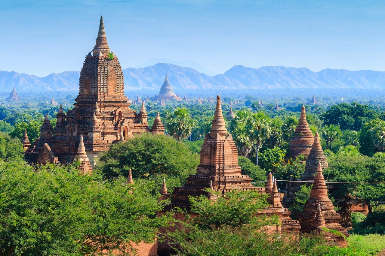 Image - bagan myanmar archaeological area