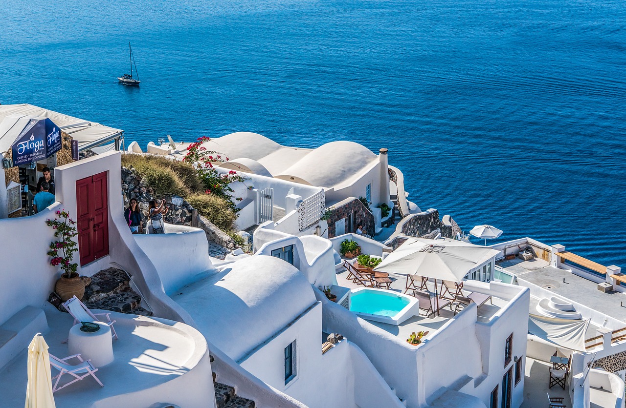 Image - santorini oia greece travel summer