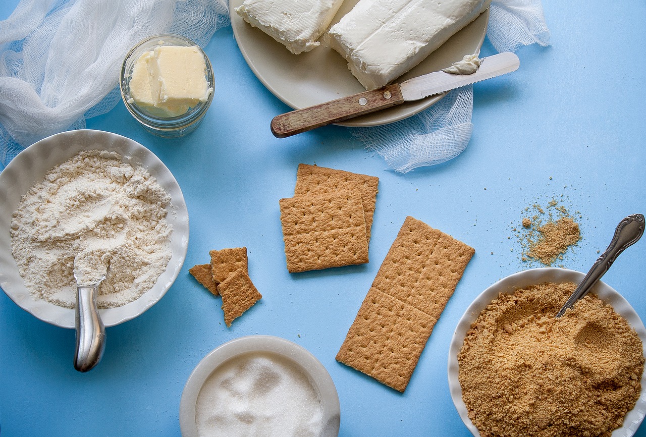 Image - ingredients butter cheese cookies