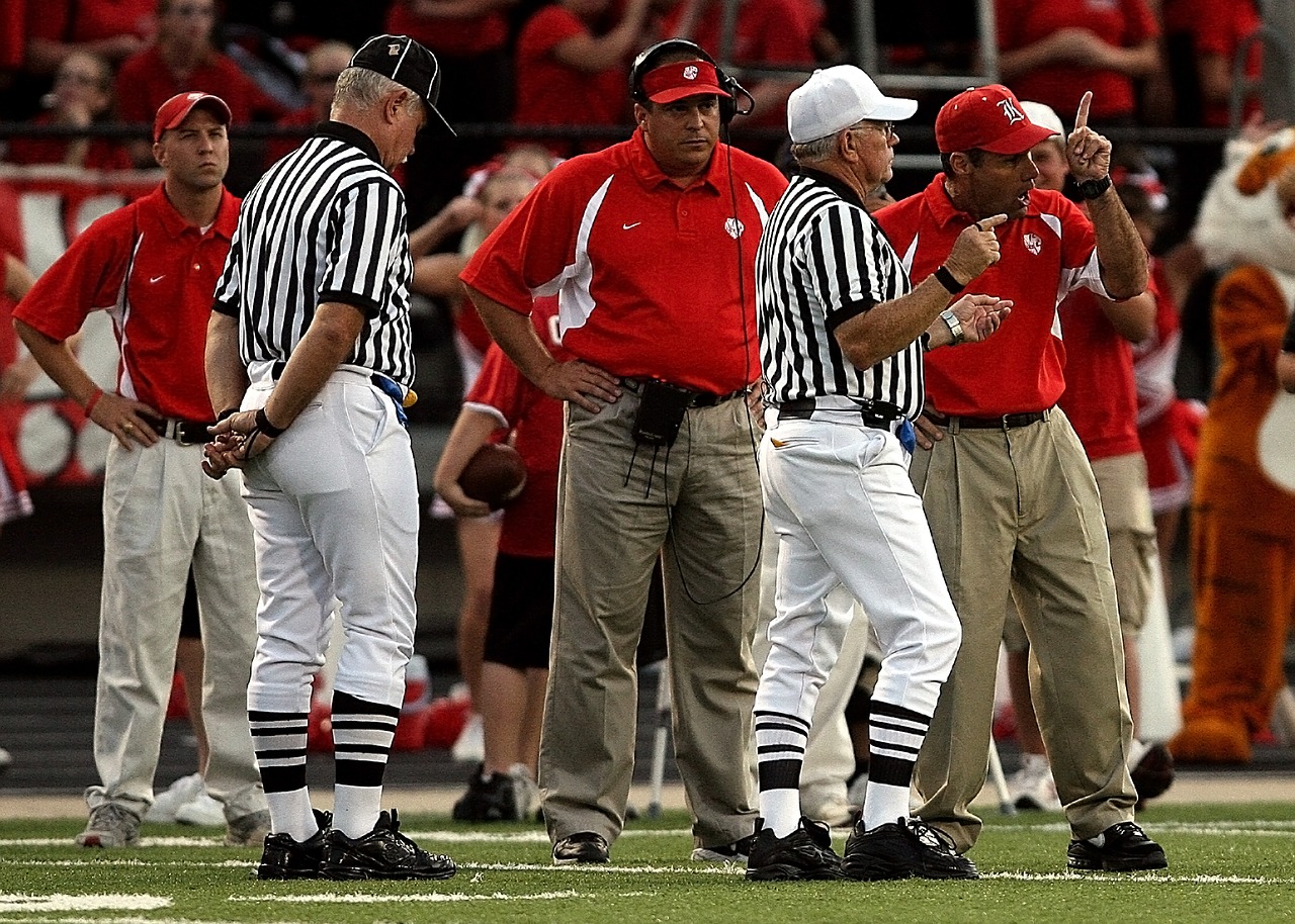 Image - high school football confrontation