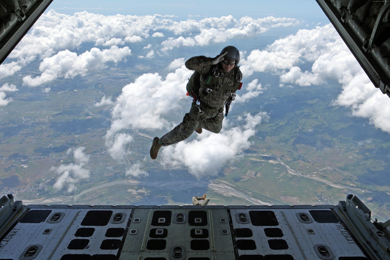 Image - airborne soldier task cloud