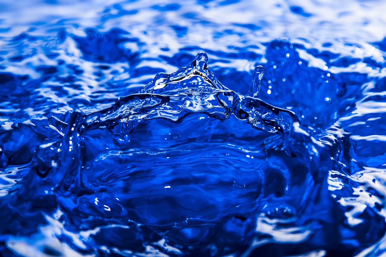 Image - water wave macro photography