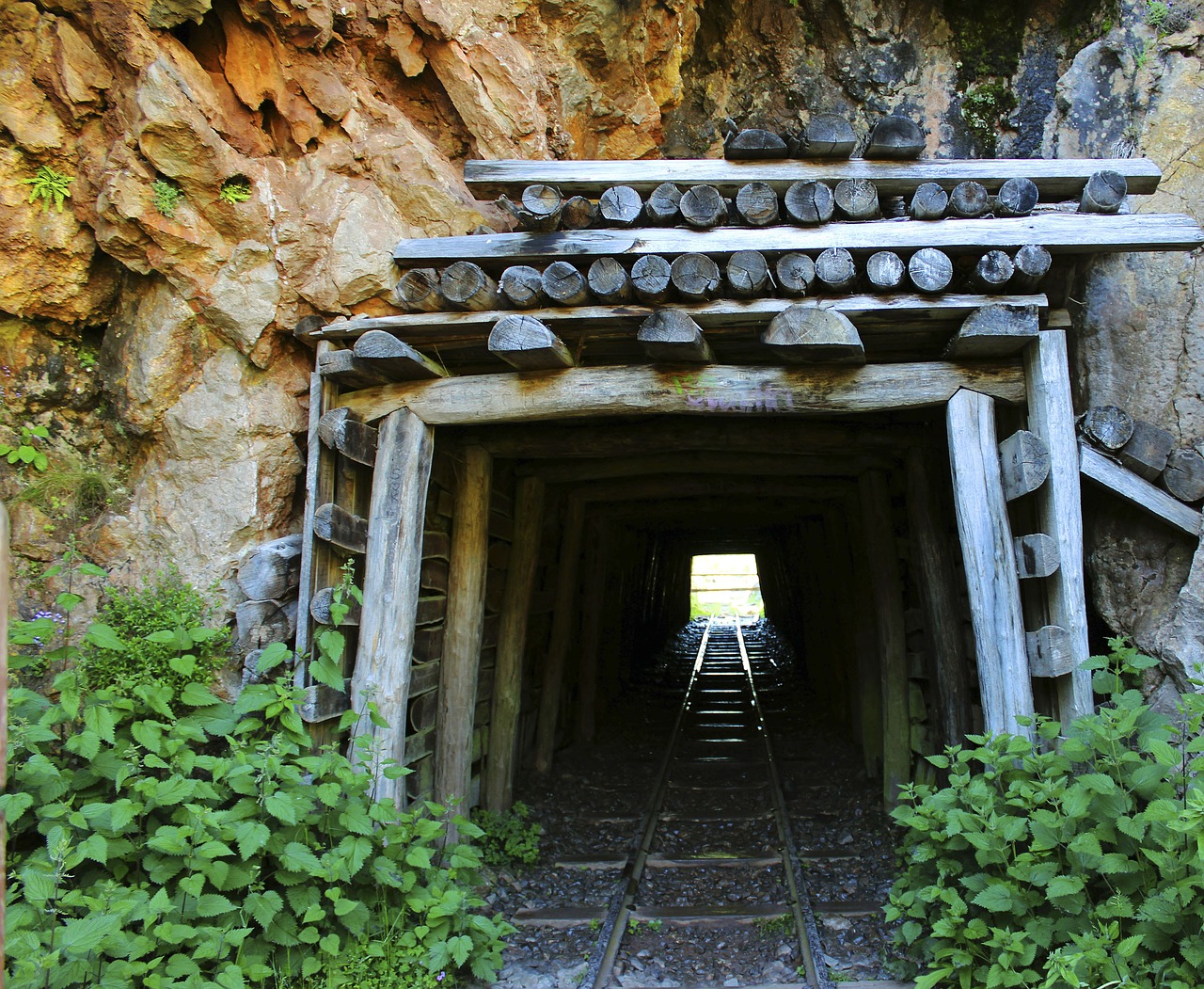 Image - mine via abandoned impaired old