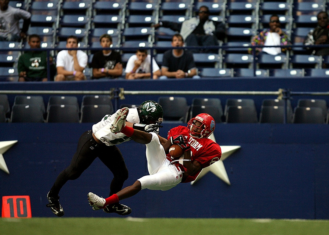 Image - american football action receiver