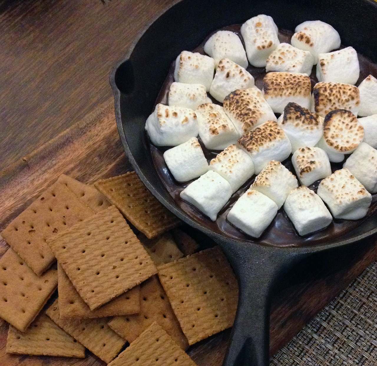 Image - smores food dessert sweet graham