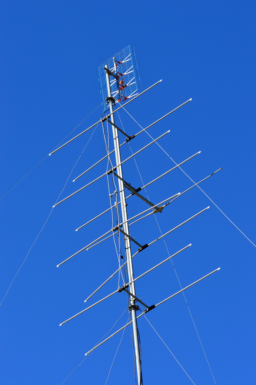 Image - blue sky tv antenna communication