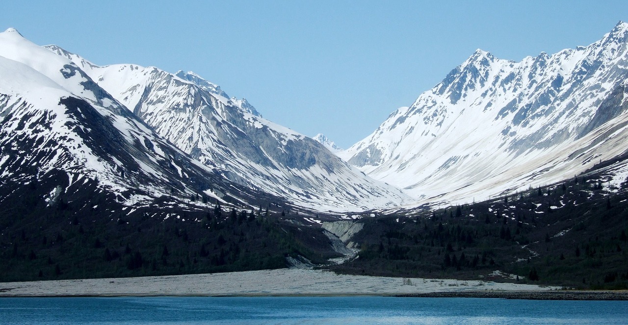 Image - mountain glacier ice snow