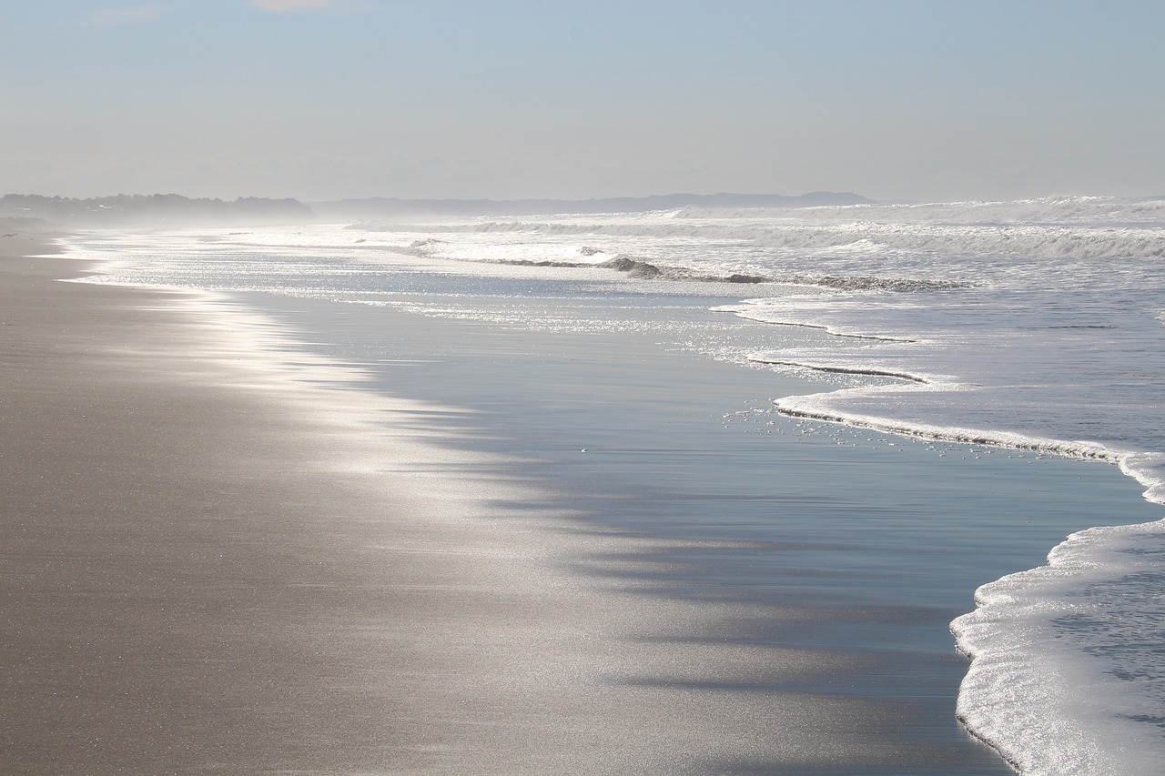 Image - nature new zealand landscape beach