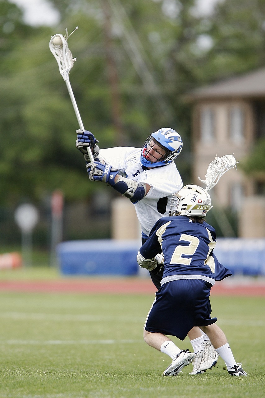 Image - lacrosse action player competition