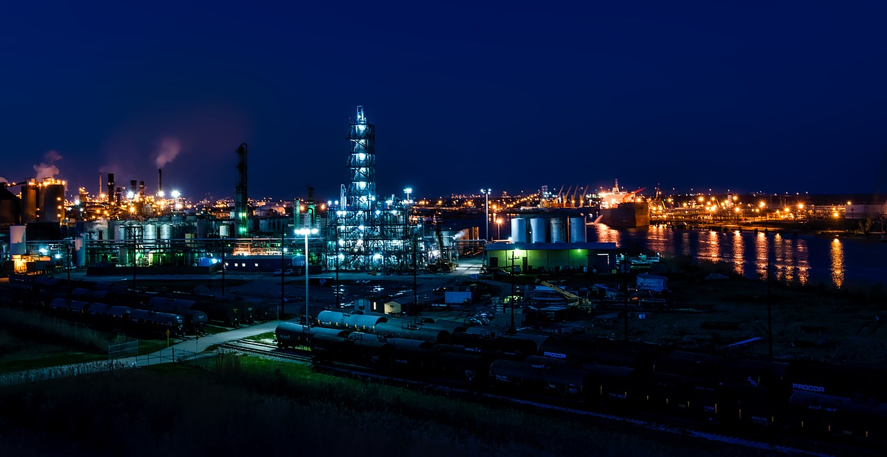 Image - port arthur texas night evening