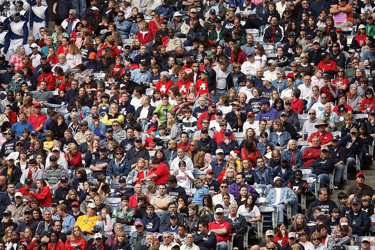 Image - crowd sports fans spectators