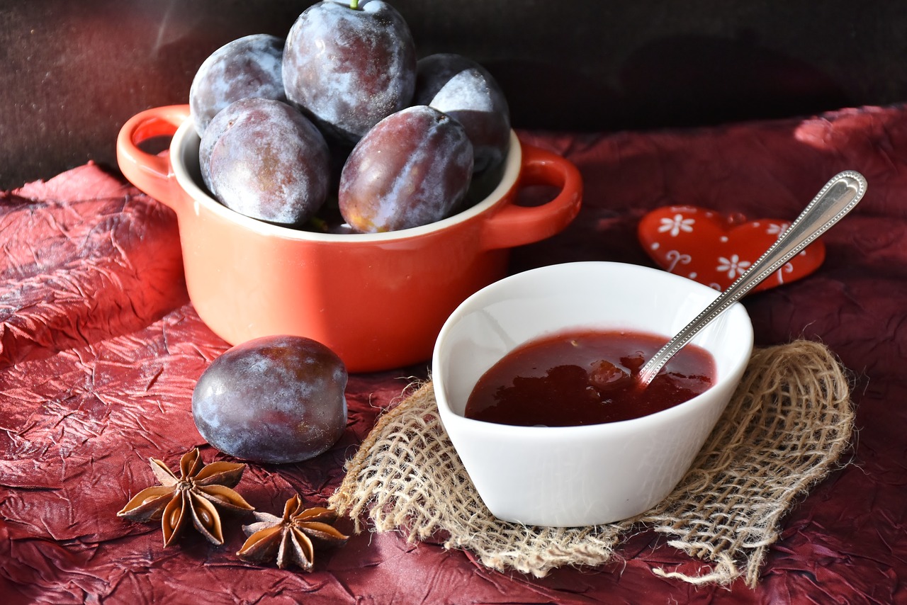 Image - plums fruit jam violet sweet