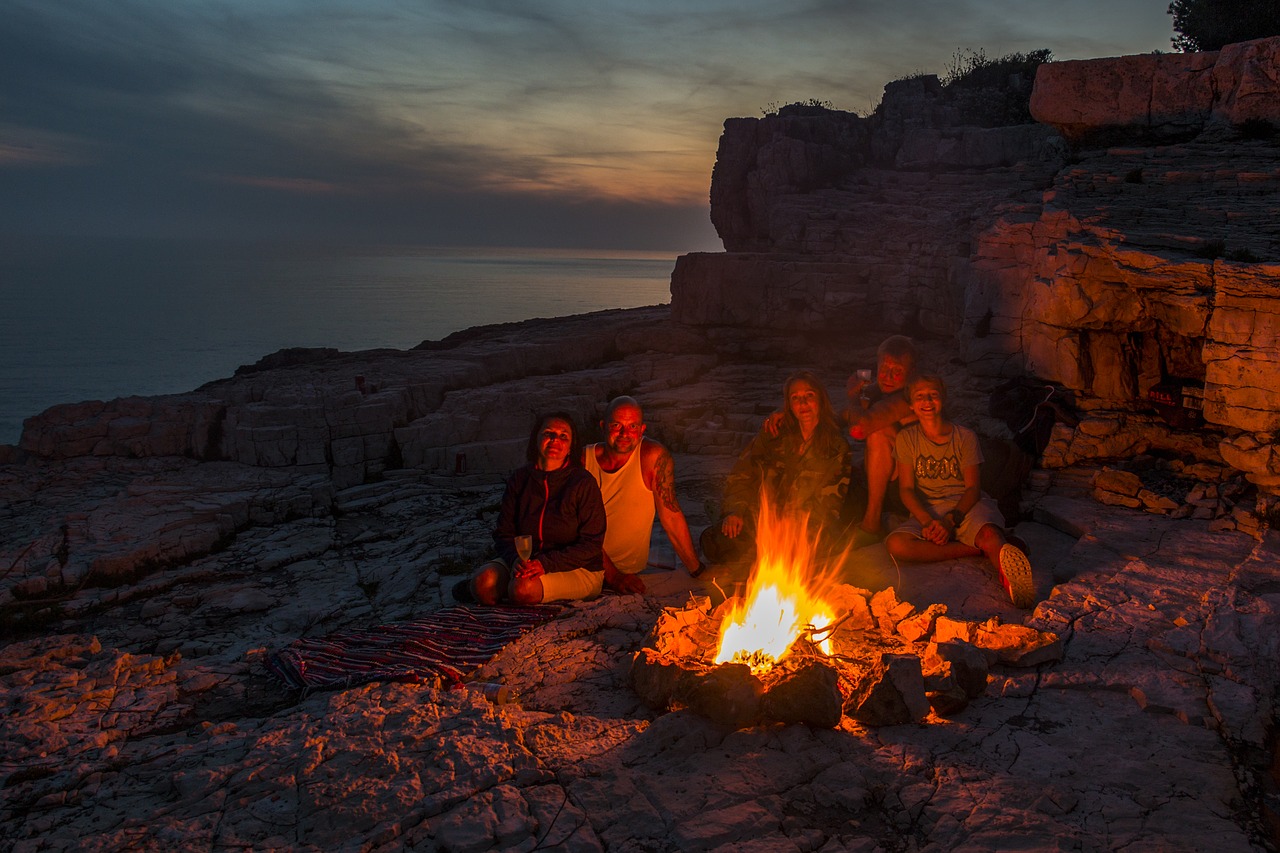 Image - campfire fire burn adventure wood