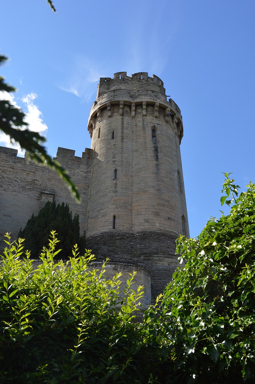 Image - castle tower warwick uk england