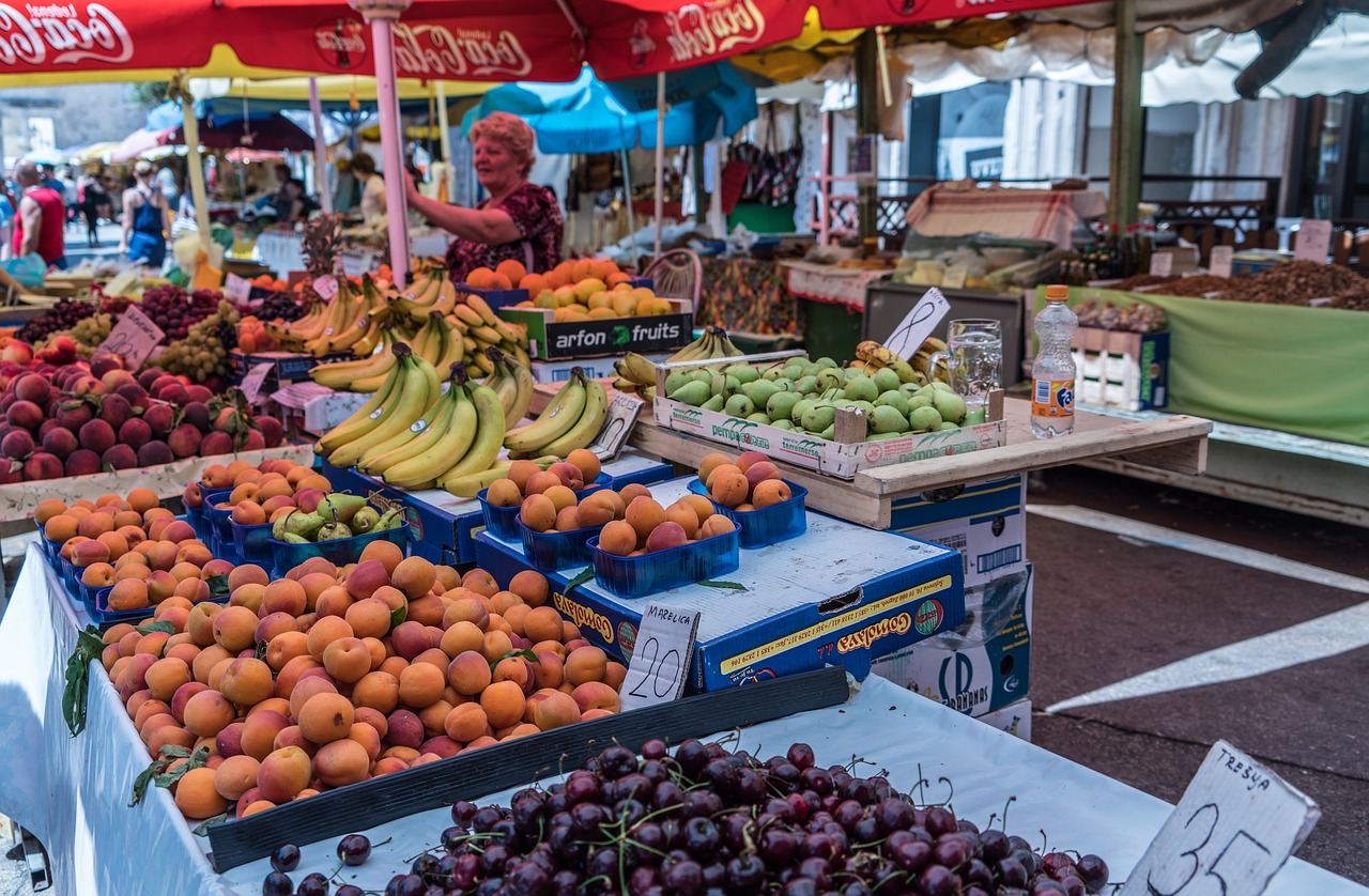 Image - fruit farmers market croatia food